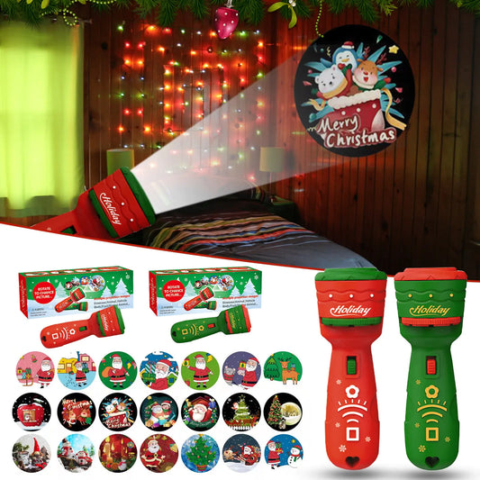 Christmas Flashlight Projection - Holiday Fun with 21 Patterns