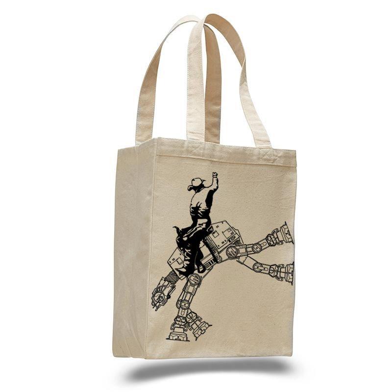 Cotton Canvas Natural Tote Bag