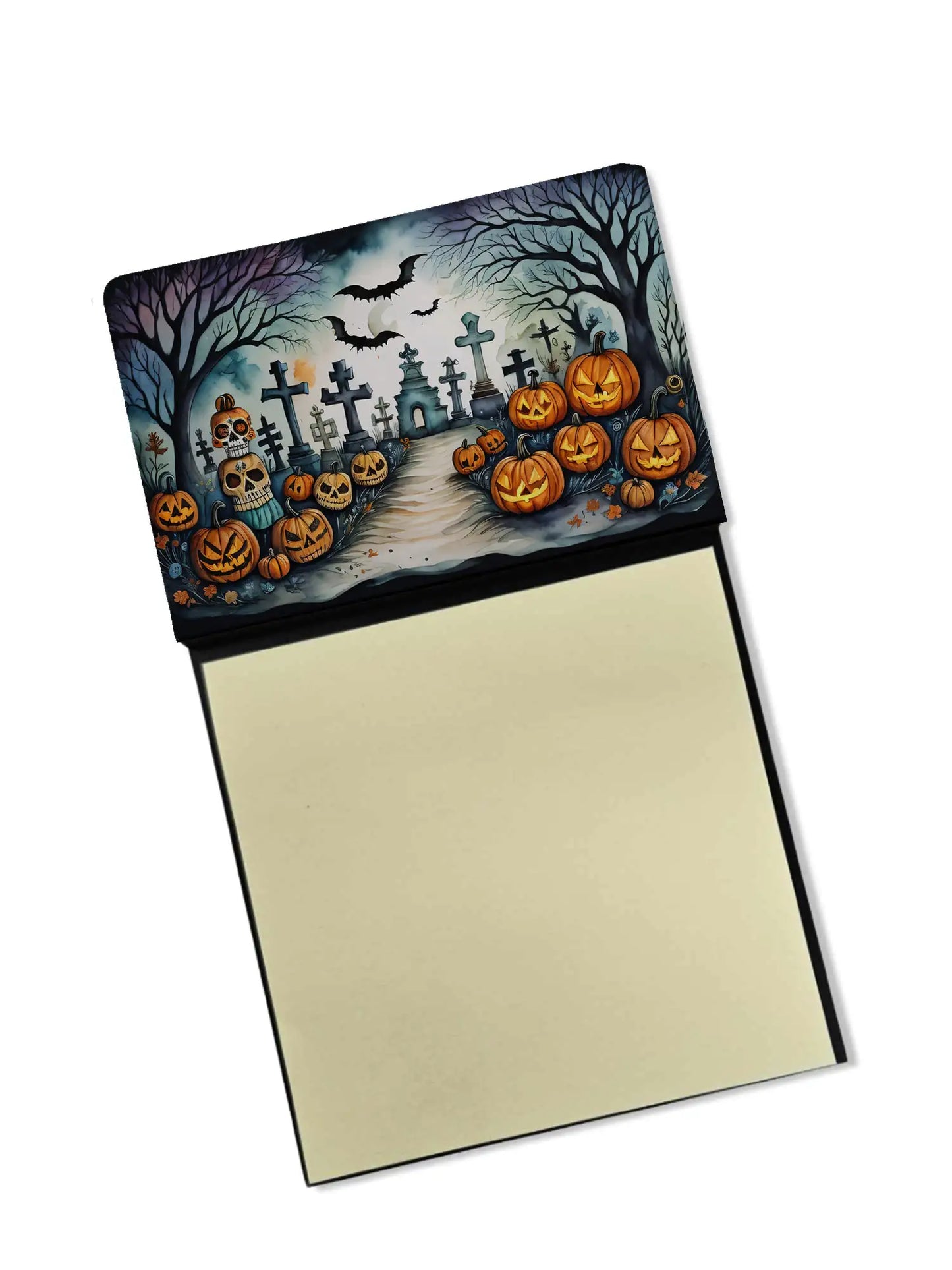 Day of the Dead Spooky Halloween Sticky Note Holder