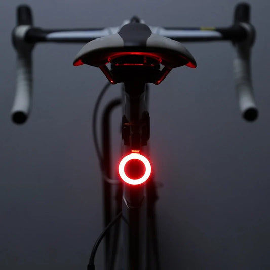 Multi Lighting Modes Bicycle Tail Light - USB Rechargeable & Bright