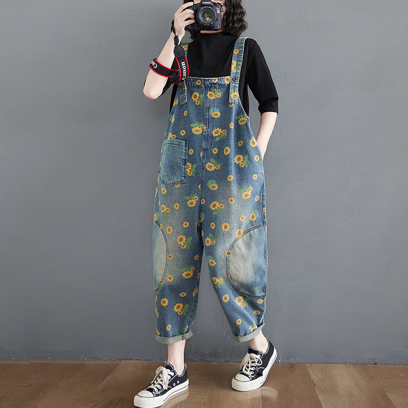 Sunflower Overalls